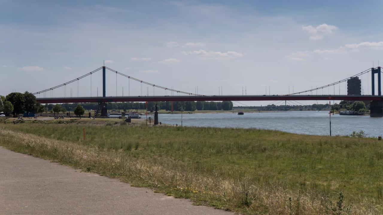 Appartment Rheinaue Duisburg Eksteriør bilde