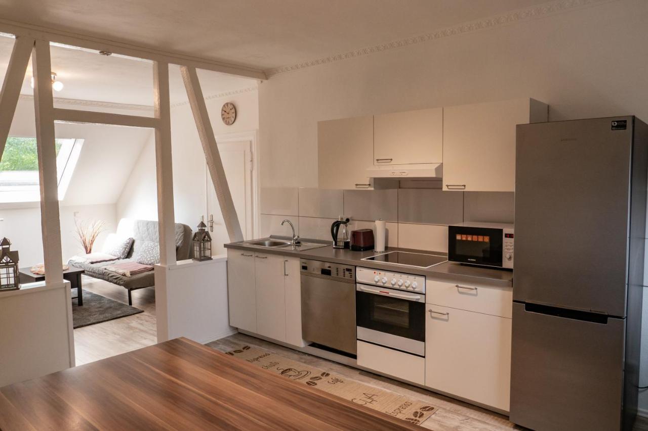 Appartment Rheinaue Duisburg Eksteriør bilde