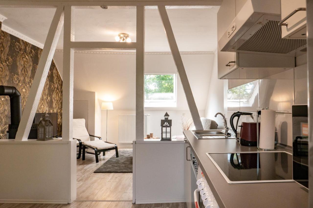 Appartment Rheinaue Duisburg Eksteriør bilde